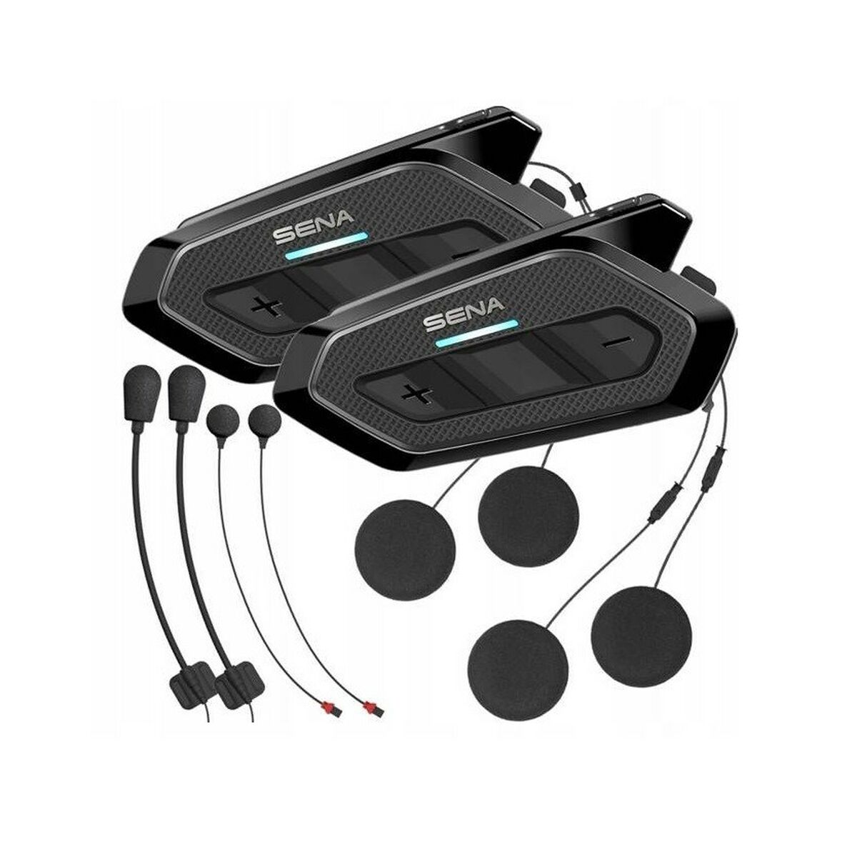 Mâini Libere Bluetooth Sena Spider RT1 Dual Pack